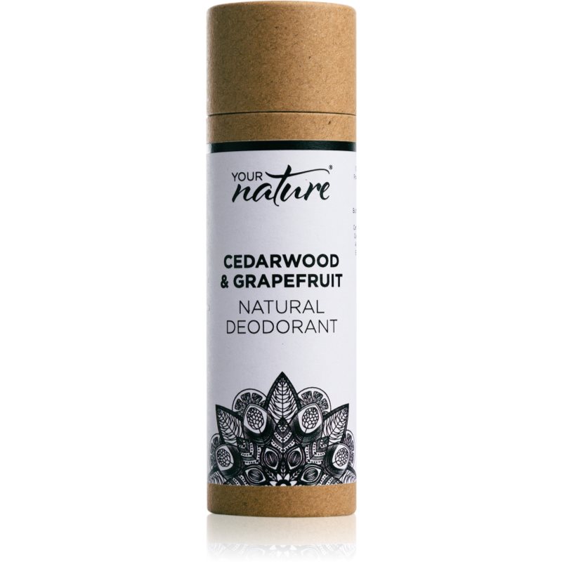 Your Nature Natural Deodorant deodorant stick Cedarwood & Grapefruit 70 g