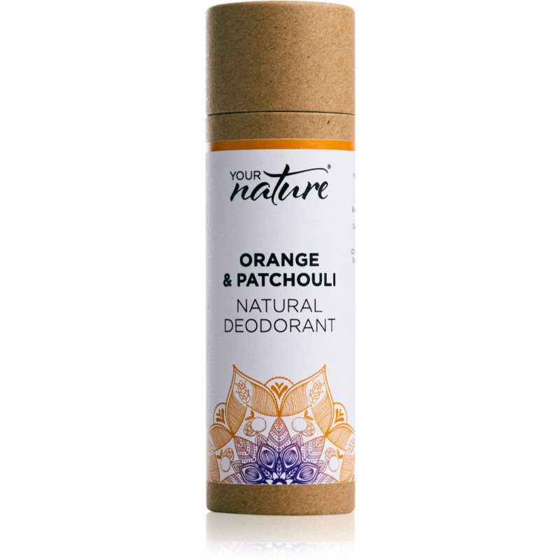 Your Nature Natural Deodorant deodorant stick Orange & Patchouli 70 g