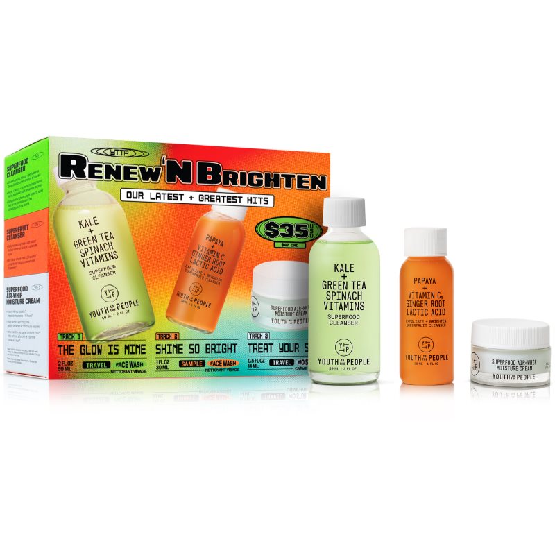 Youth To The People Renew\'N Brighten set cadou
