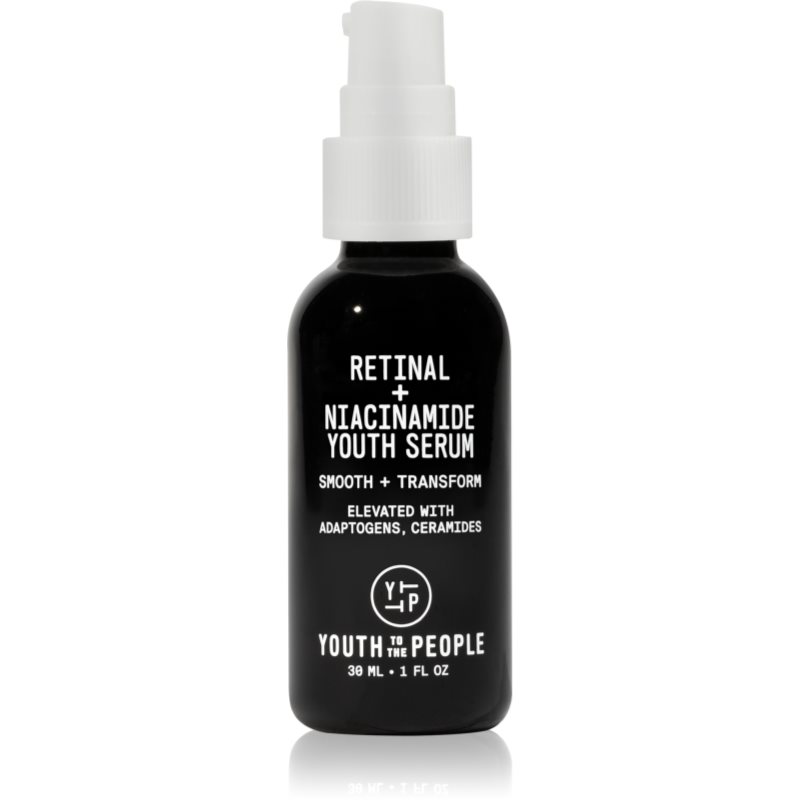 Youth To The People Youth Retinal + Niacinamide Serum ser de noapte împotriva îmbătrânirii pielii 30 ml