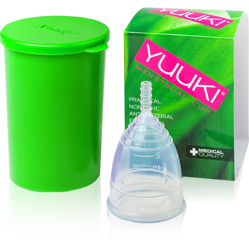 Yuuki Soft 1 + cup cupe menstruale mărime small (⌀ 41 mm, 14 ml) 1 buc