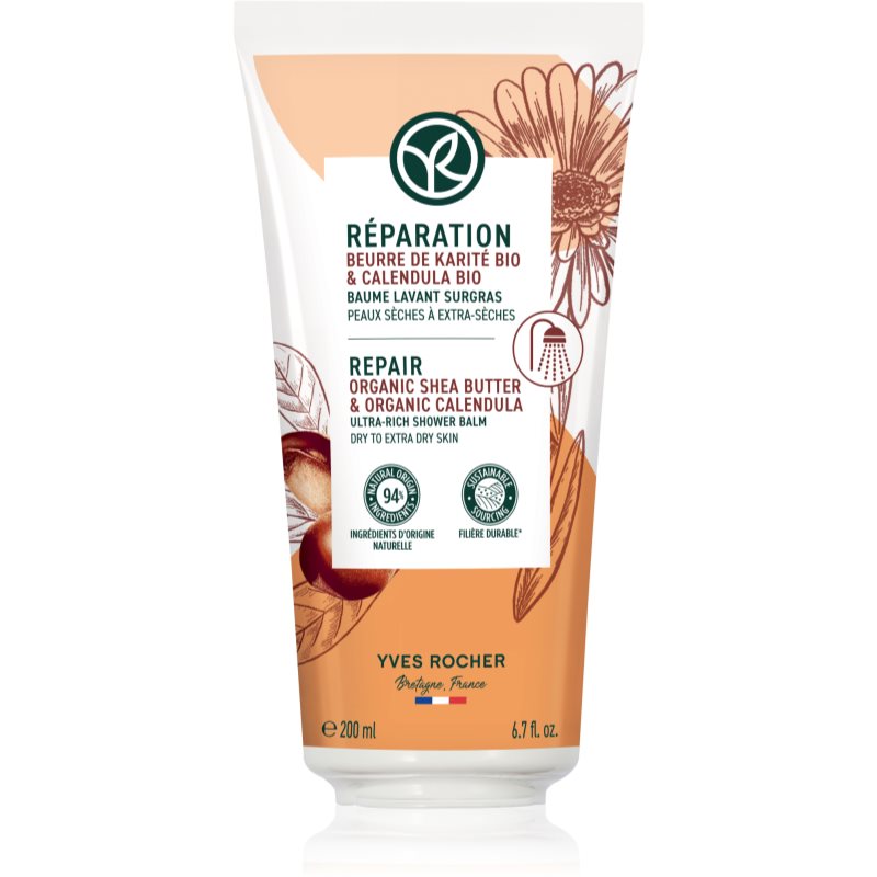 Yves Rocher Réparation balsam pentru dus pentru piele foarte uscata 200 ml