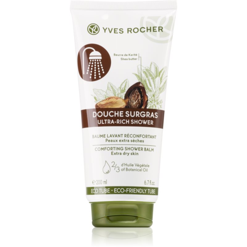 Yves Rocher Douche Surgras cremă pentru duș pentru piele foarte uscata 200 ml