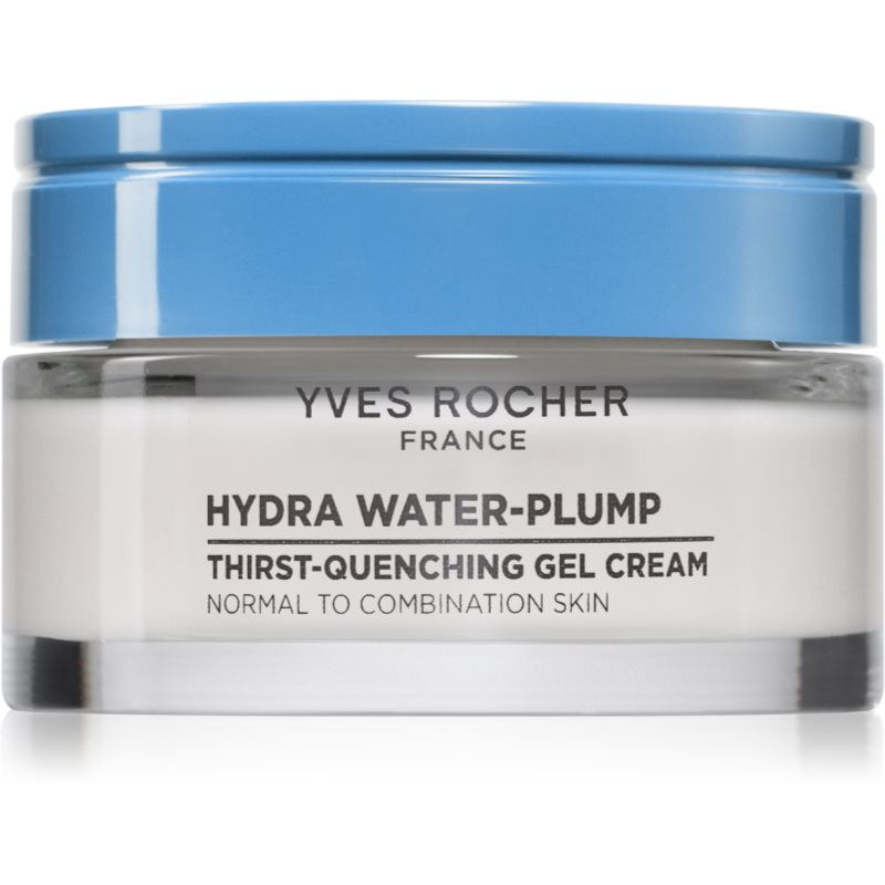 Yves Rocher Hydra Water-Plump gel crema hidratant pentru piele normală și mixtă 50 ml