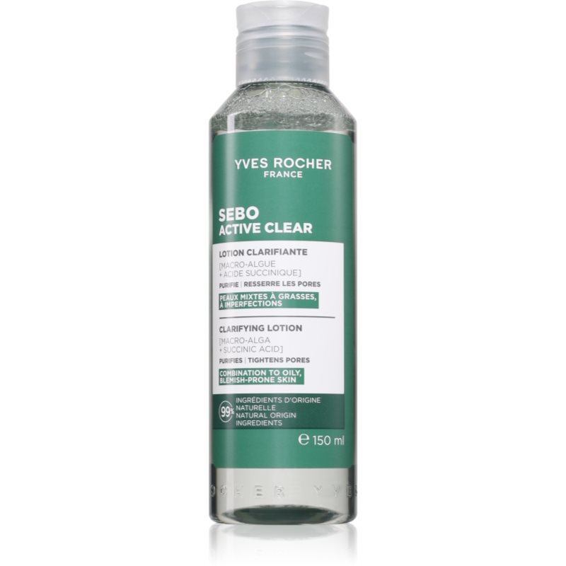 Yves Rocher Sebo Active Clear tonic pentru curatare 150 ml
