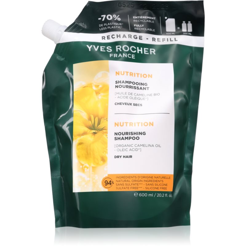Yves Rocher Nutrition sampon hranitor 600 ml
