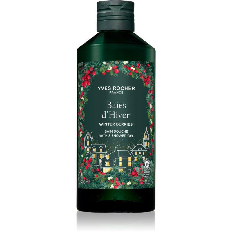 Yves Rocher Winter Berries gel de duș nutritie si hidratare 400 ml