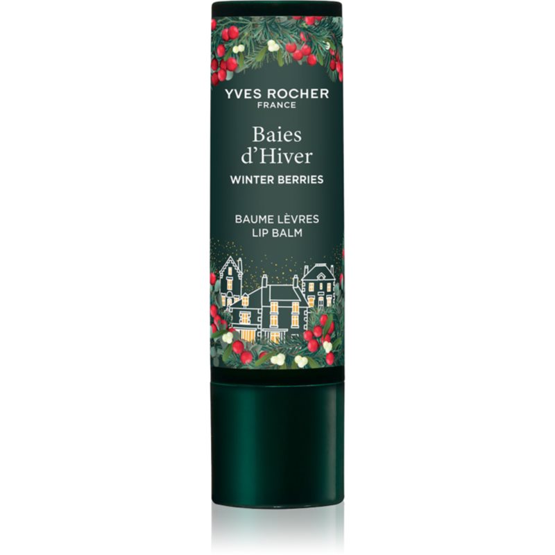Yves Rocher Winter Berries balsam de buze cu efect emolient 4.8 g