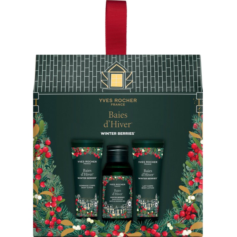 Yves Rocher Winter Berries set cadou pentru femei 3 buc