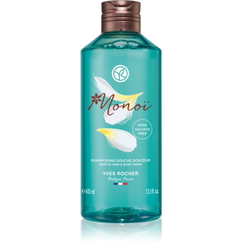 Yves Rocher Monoi de Tahiti gel de dus pentru corp si par 400 ml