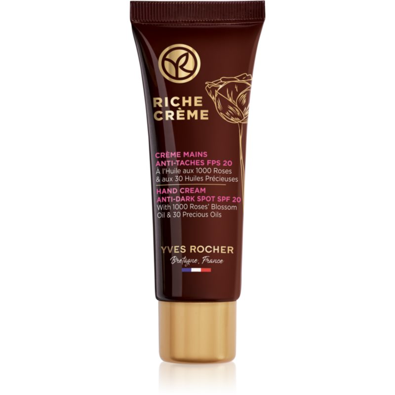 Yves Rocher Riche Créme crema de maini impotriva petelor SPF 20 50 ml