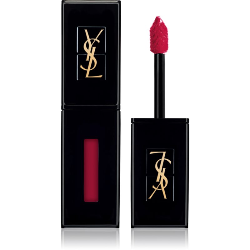 Yves Saint Laurent Vernis À Lèvres Vinyl Cream Luciu de buze cu textura cremoasa culoare 401 Rouge Vinyle 5.5 ml
