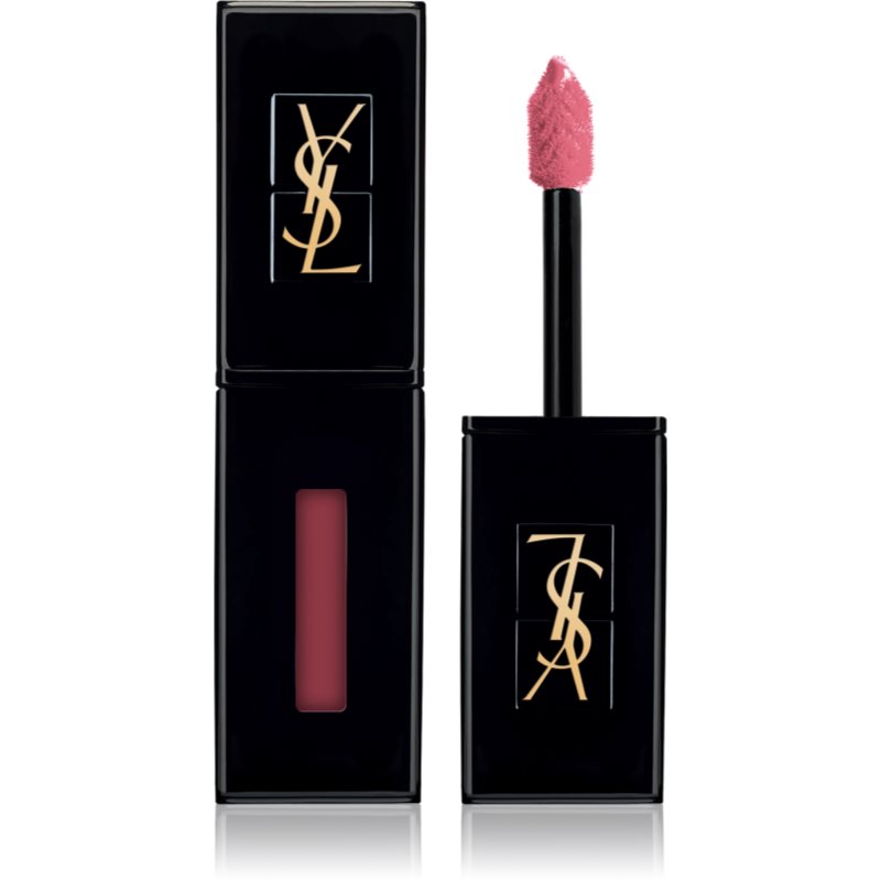 Yves Saint Laurent Vernis À Lèvres Vinyl Cream Luciu de buze cu textura cremoasa culoare 407 Carmin Sesssion 5.5 ml