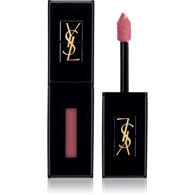 Yves Saint Laurent Vernis À Lèvres Vinyl Cream Luciu de buze cu textura cremoasa culoare 412 Rose Mix 5.5 ml