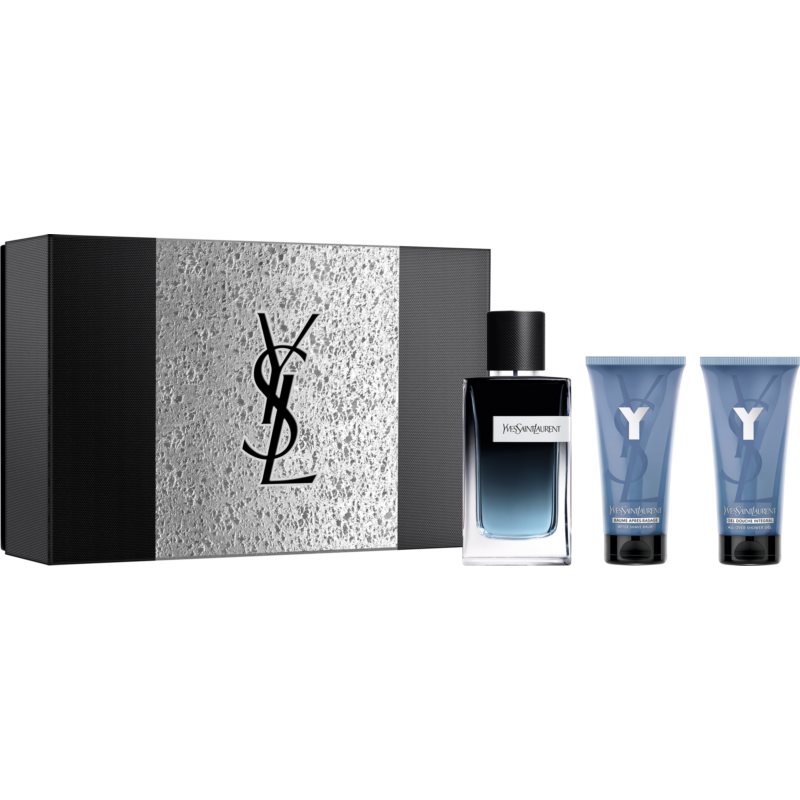 Yves Saint Laurent Y Y parfémovaná voda 100 ml + balzám po holení 50 ml + sprchový gel 50 ml