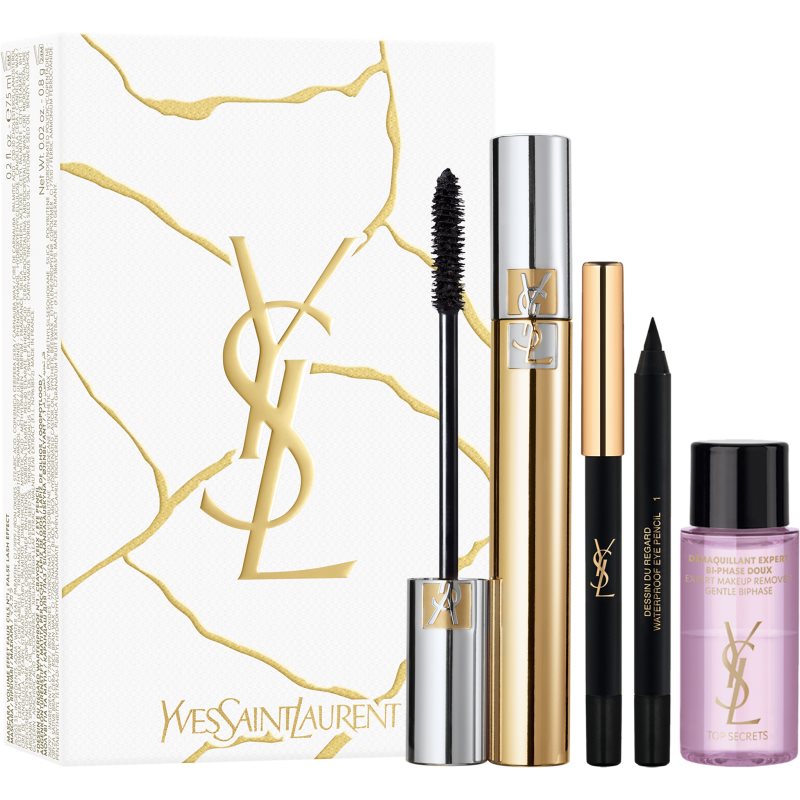 Yves Saint Laurent Mascara Volume Effet Faux Cils set cadou pentru femei 1 Noir Haute Densité / High Density Black