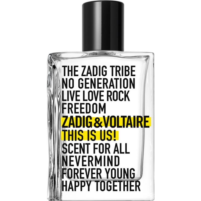 Zadig & Voltaire THIS IS US! Eau de Toilette unisex 50 ml