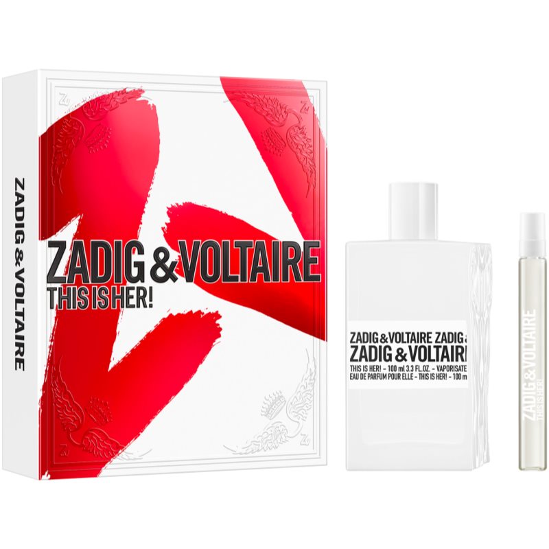 ZADIG&VOLTAIRE THIS IS HER! set cadou pentru femei