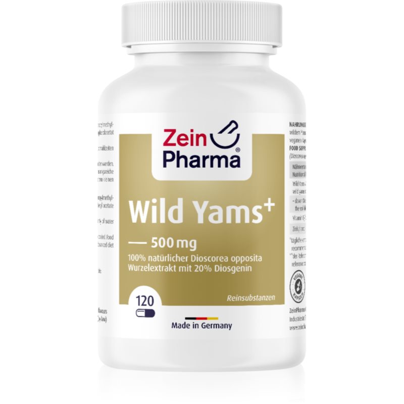 ZeinPharma Wild Yams Plus 500 mg Kapseln mit Pflanzenextrakten 120 KAP