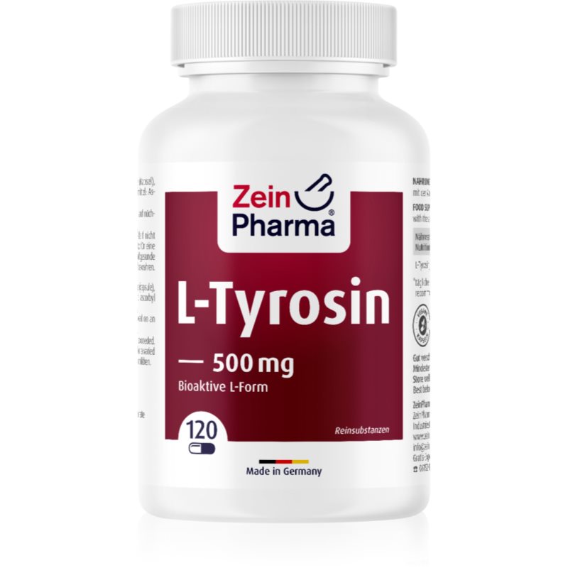 ZeinPharma L-Tyrosin 500 mg Ergänzung der täglichen Proteinzufuhr 118 g