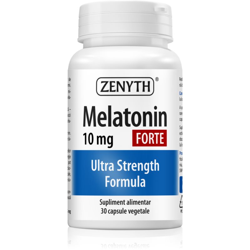 Zenyth Melatonin Forte capsule pentru favorizarea somnului și a regenerării 30 caps.