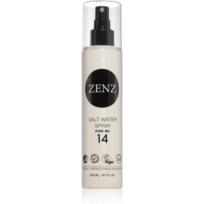 ZENZ Organic Pure No. 14 spray cu sare pentru păr 200 ml