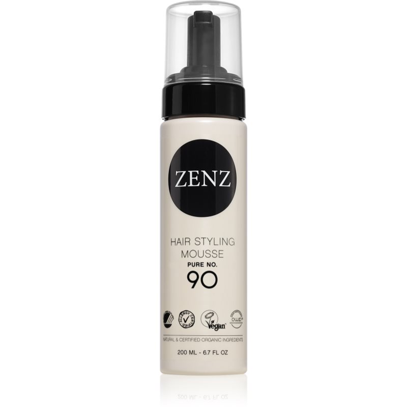 ZENZ Organic Pure No. 90 spuma pentru modelarea termica a parului 200 ml