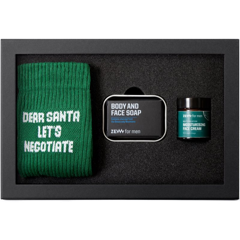 Zew For Men Face and Body Set set cadou (cu efect de hidratare) pentru bărbați