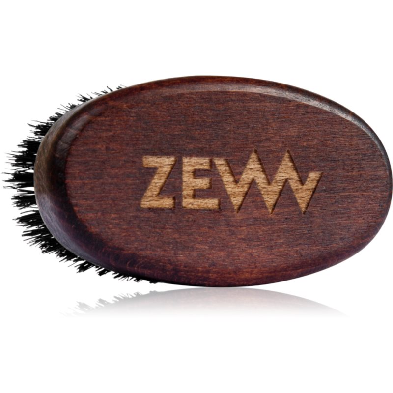 Zew For Men Beard Brush compact perie barba cu peri de mistreț 1 buc