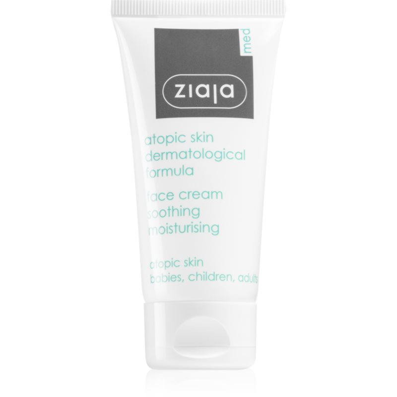 Ziaja Med Atopic Dermatitis Care crema calmanta pentru piele uscata spre atopica 50 ml