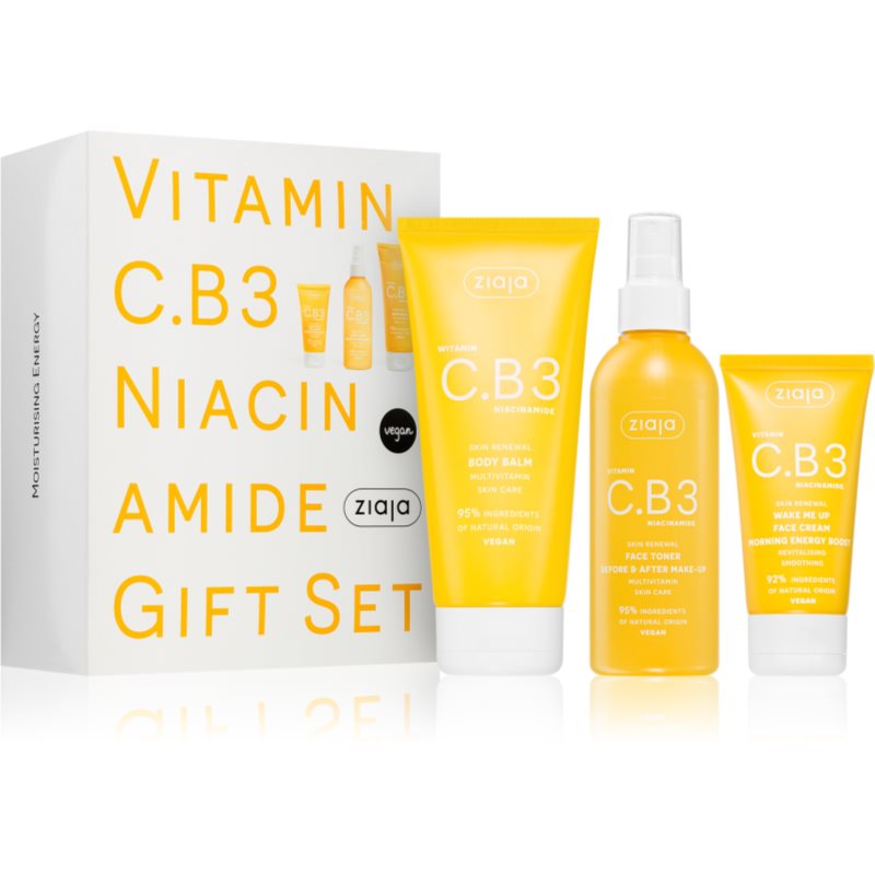 Ziaja Vitamin C.B3 Niacinamide set cadou (pentru fata si corp)