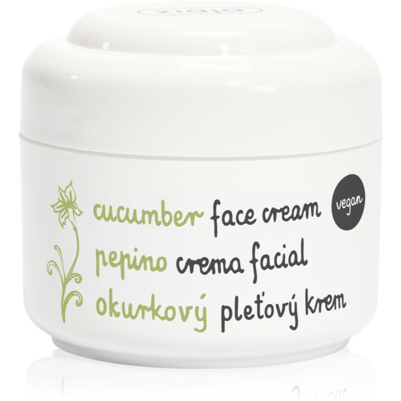 Ziaja Cucumber crema calmanta si hidratanta cu vitamina A si E 50 ml
