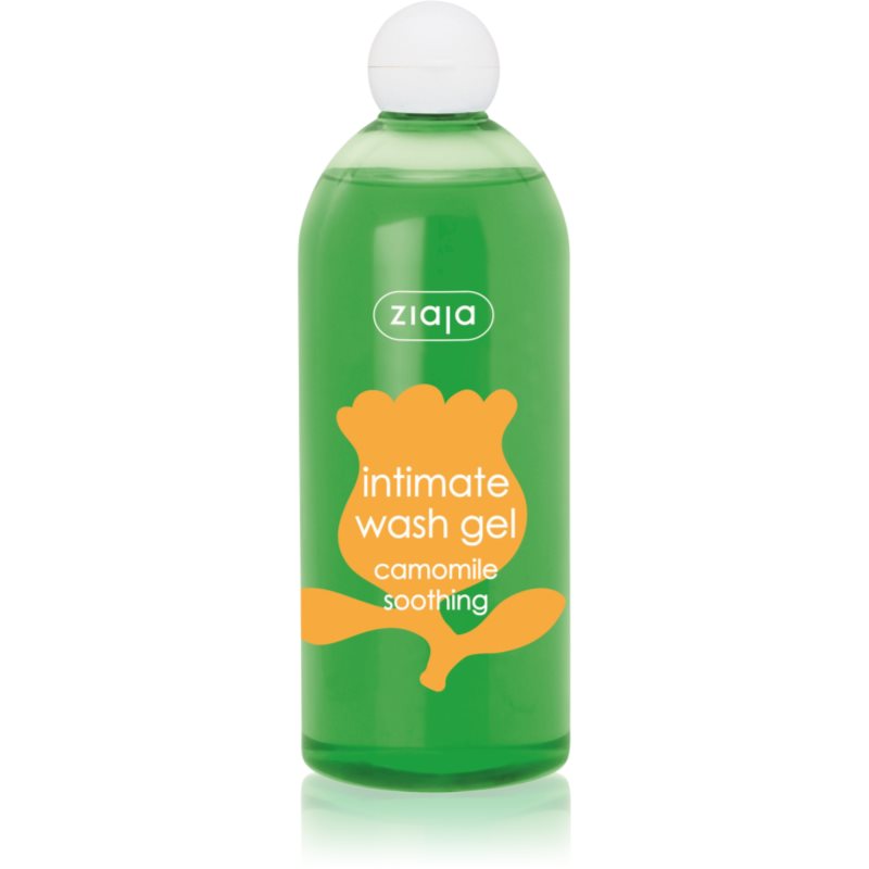 Ziaja Intimate Wash Gel Herbal Gel pentru igienă intimă cu efect calmant musetel 500 ml