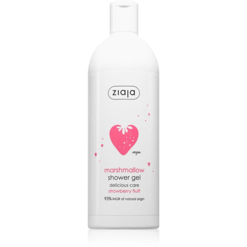 Ziaja Marshmallow gel de duș parfum Strawberry fluff 500 ml