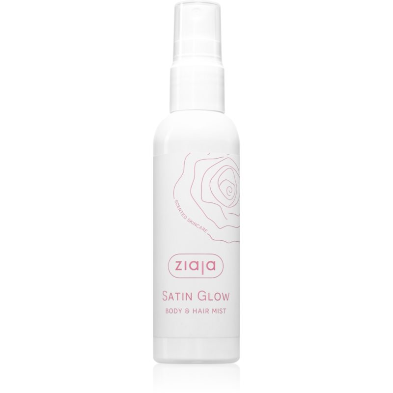 Ziaja Satin Glow Body & Hair Mist ceata pentru corp si par 90 ml