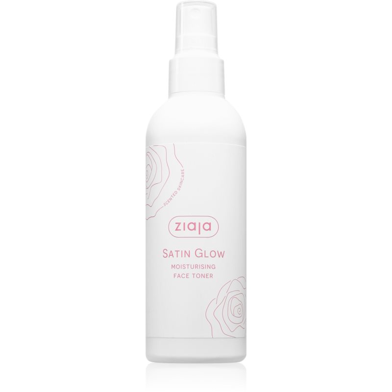Ziaja Satin Glow Moisturizing Face Toner tonic hidratant Spray 200 ml