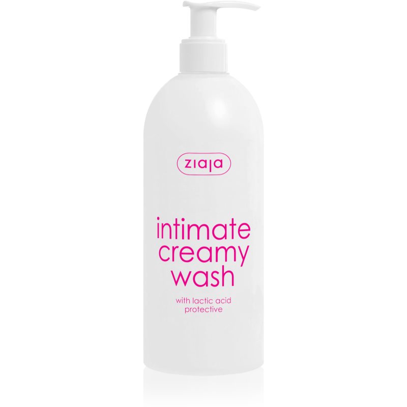 Ziaja Intimate Creamy Wash Gel delicat pentru igiena intima s kyselinou mléčnou 500 ml