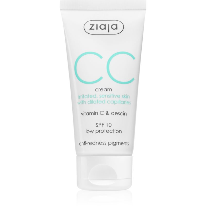 Ziaja CC Cream crema CC cu efect de hidratare SPF 10 50 ml