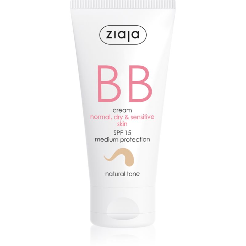 Ziaja BB Cream cremă BB pentru pielea normală și uscată culoare Natural 50 ml