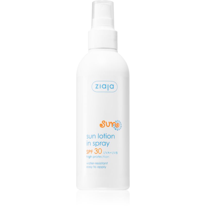Ziaja Sun lapte bronzant cu pulverizator SPF 30 170 ml