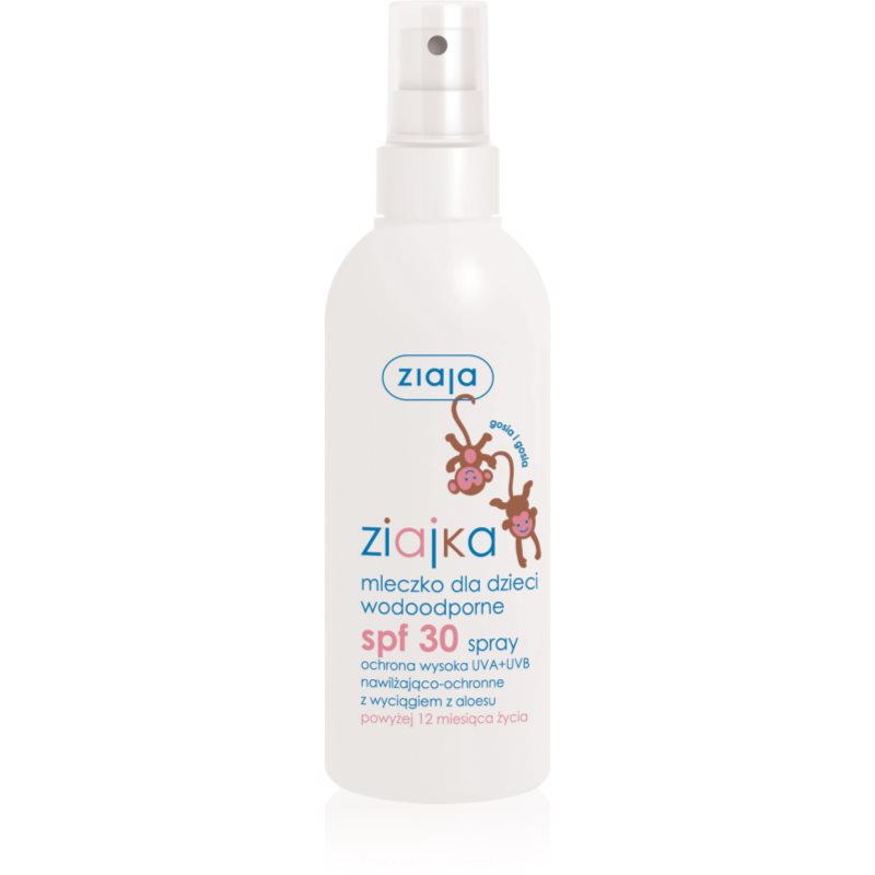Ziaja Ziajka lotiune de plaja spray pentru copii SPF 30 170 ml