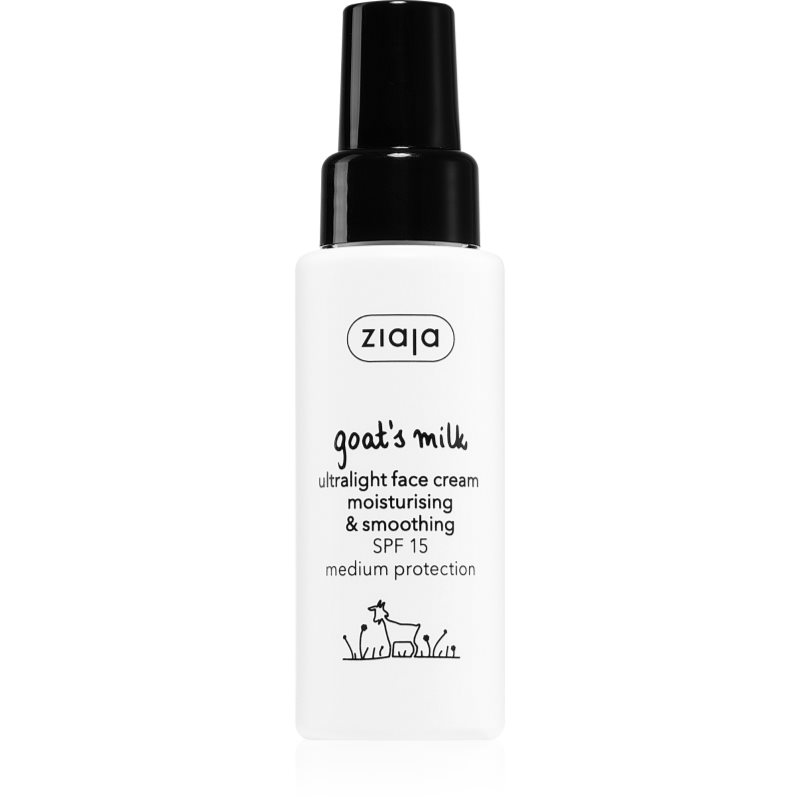 Ziaja Goat's Milk Crema de zi pentru netezire SPF 15 50 ml