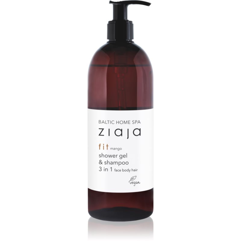 Ziaja Baltic Home Spa Fit Mango gel de duș pentru față, corp și păr 500 ml