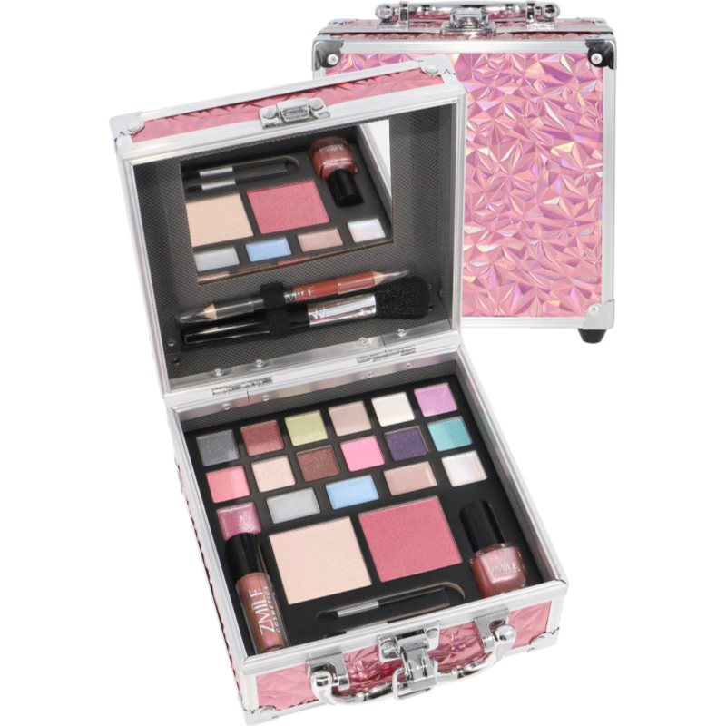 ZMILE COSMETICS Pink Glam servietă pentru cosmetice