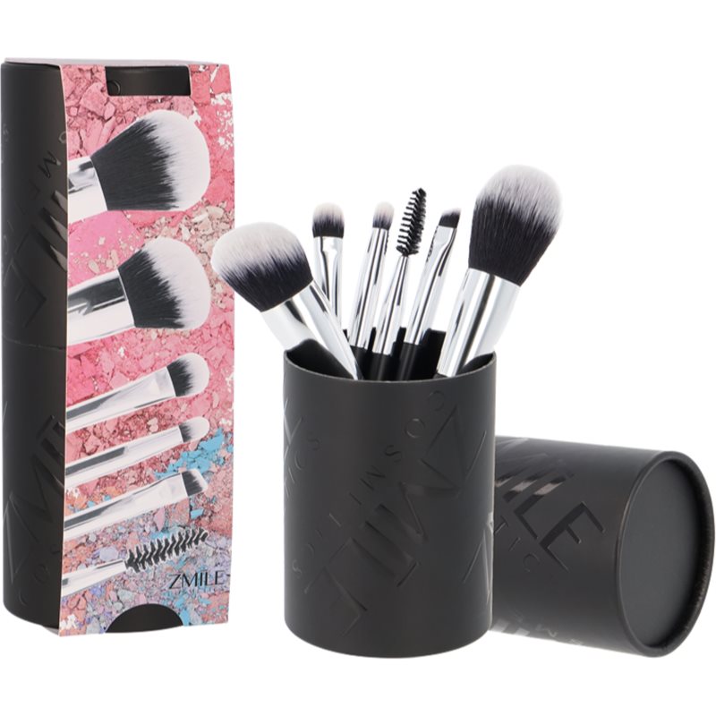 ZMILE COSMETICS Your Utensilo Brushes set de pensule cu husă