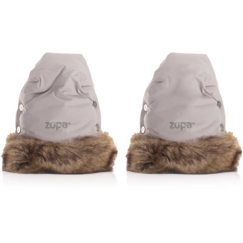 Zopa Fluffy 2 Foggy Grey Kinderwagen-Handwärmer 1 St.