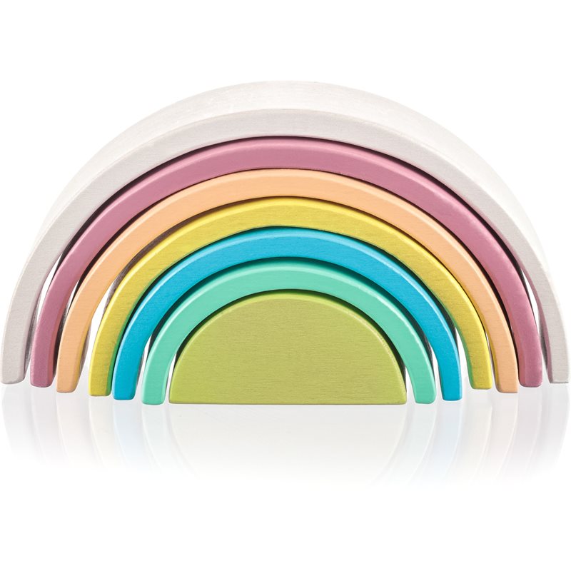 Zopa Wooden Rainbow curcubeu pliabil din lemn Sunrise 1 buc