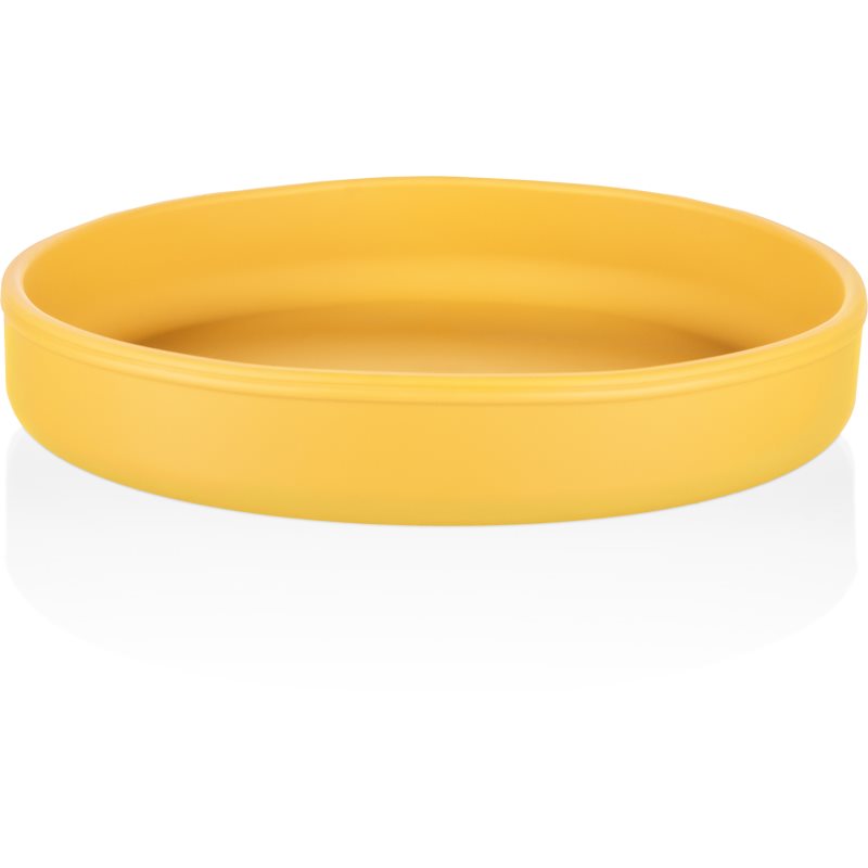 Zopa Silicone Plate farfurie 6 m+ Mustard Yellow 1 buc