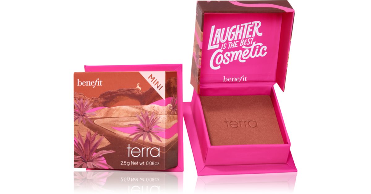Benefit Terra WANDERful World Mini Puderrouge Farbton Golden brick-red 2,5 g