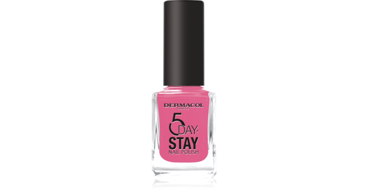 Dermacol 5 Day Stay langanhaltender Nagellack Farbton 61 Star Fish 11 ml